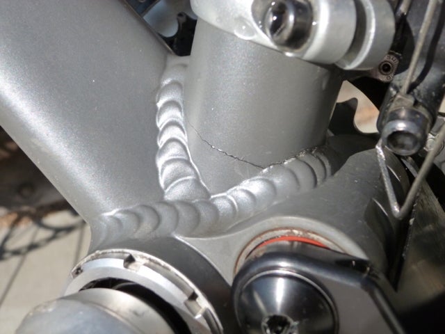 Cracked weld question/possible repair | Mountain Bike Reviews Forum