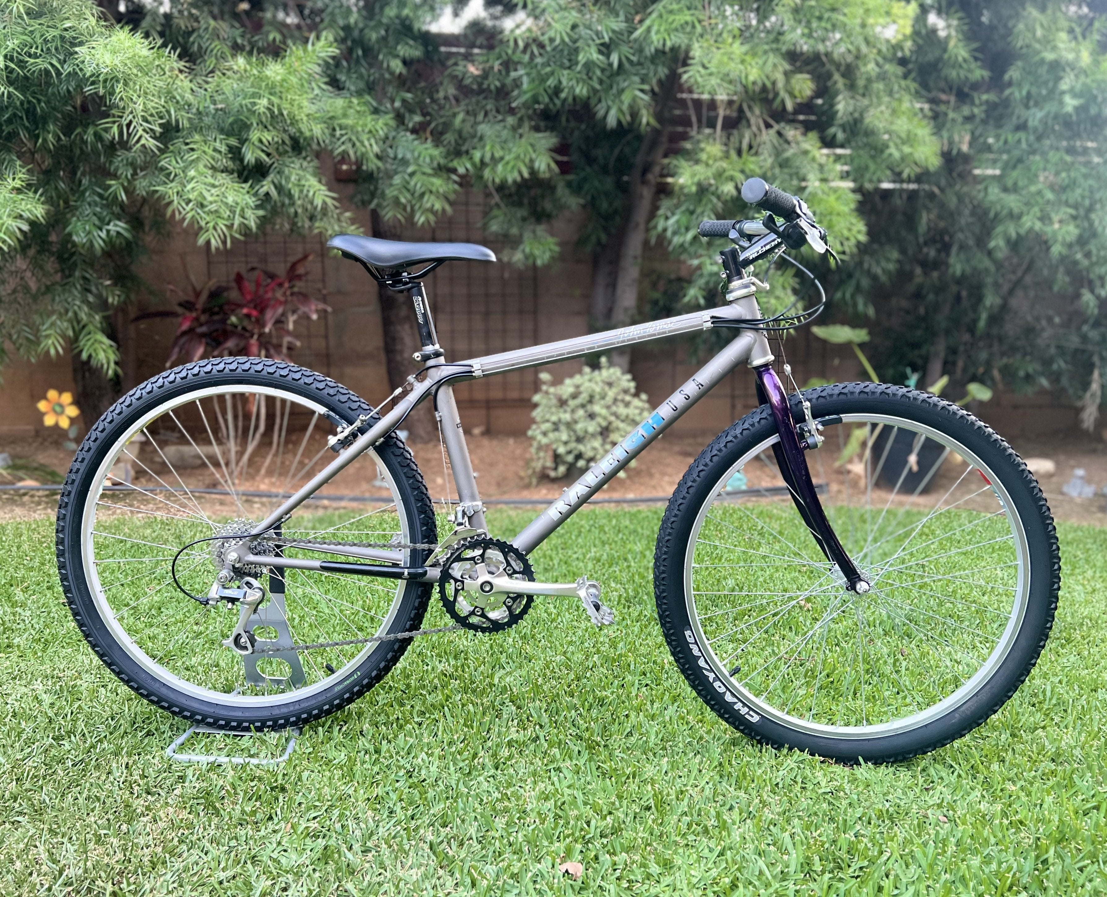 超希少品 チタン MTB ラレー RALEIGH USA  ジョントマック 超希少品 チタン MTB ラレー RALEIGH USA ジョントマック