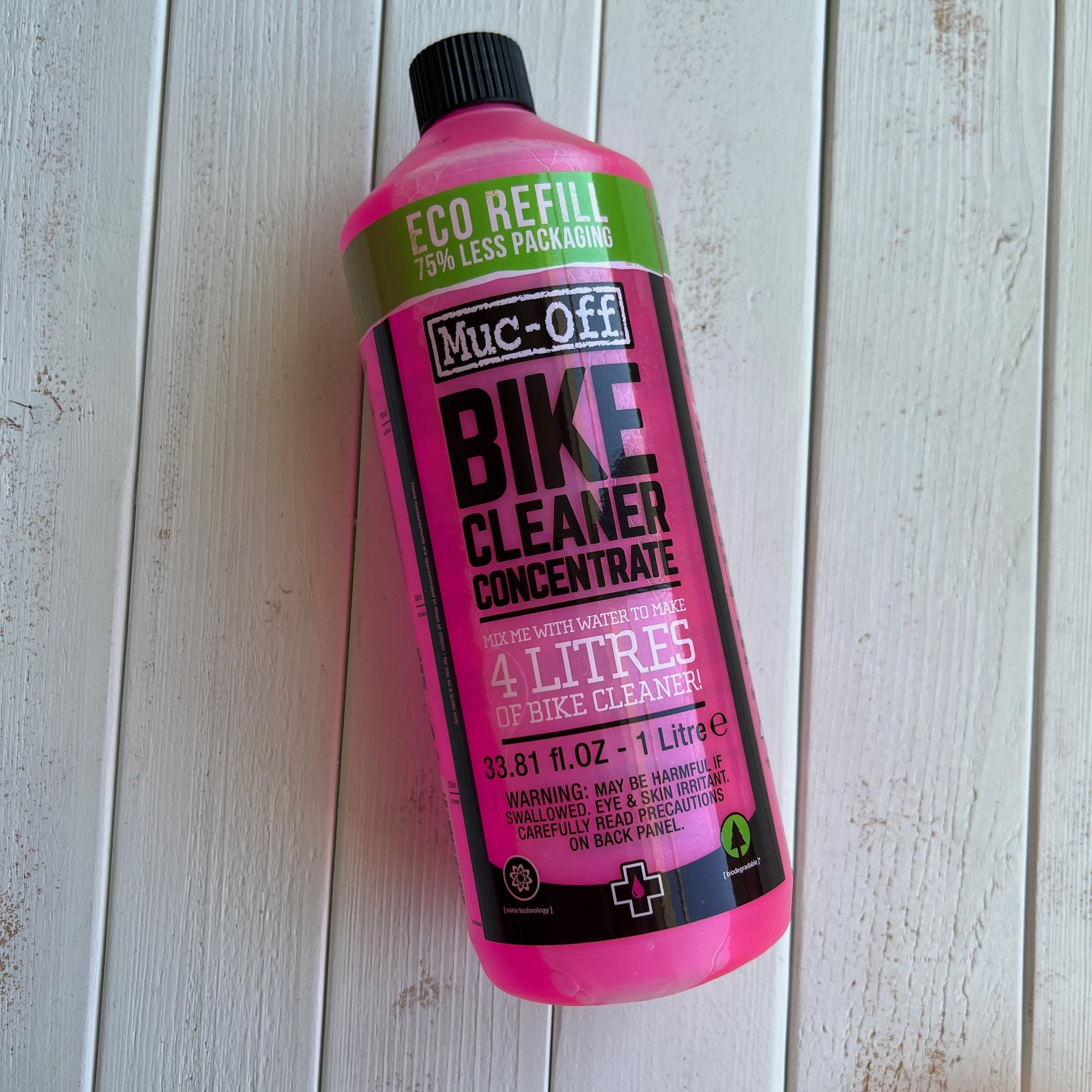 Muc-Off Nano Wash Total Bicycle Cleaner 33.8Oz Concentrate Makes 1 Gal